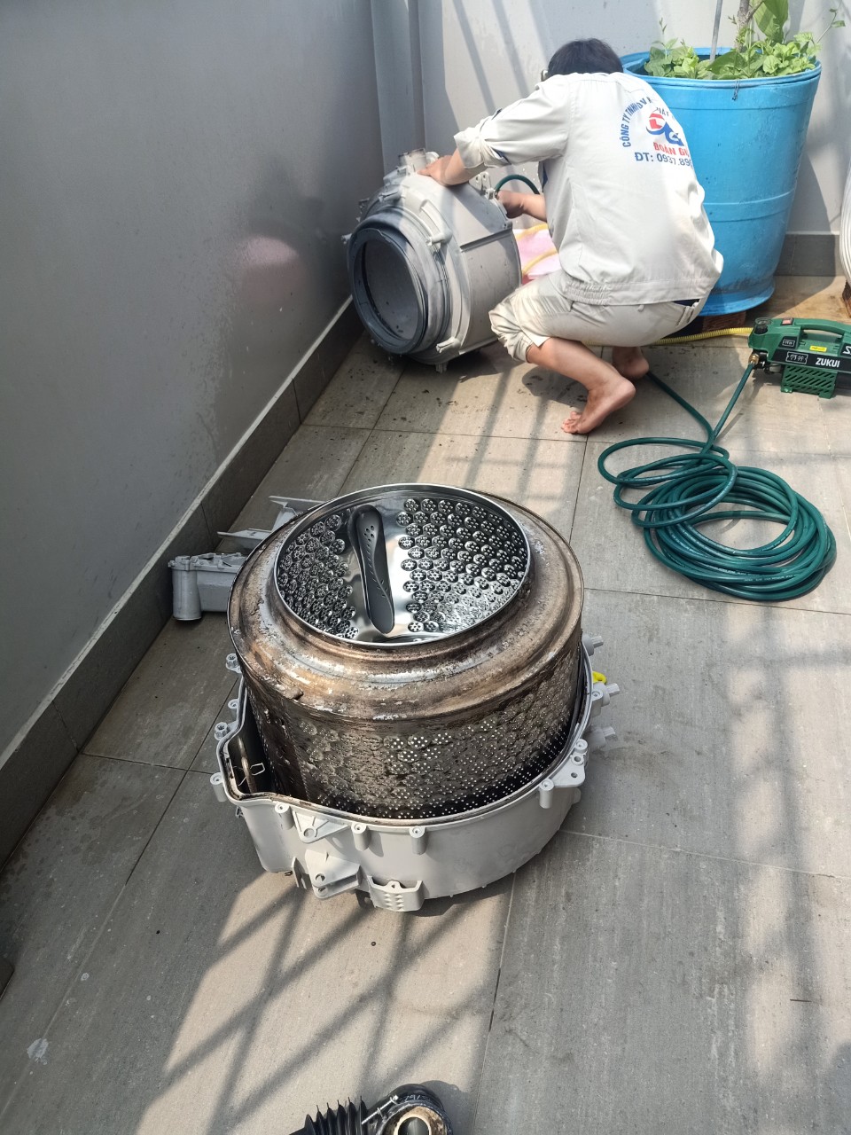 Dịch vụ vệ sinh máy giặt