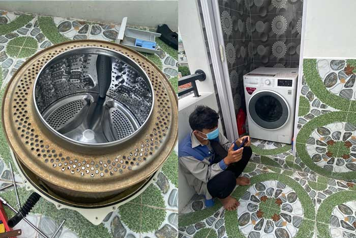 Dịch vụ vệ sinh máy giặt