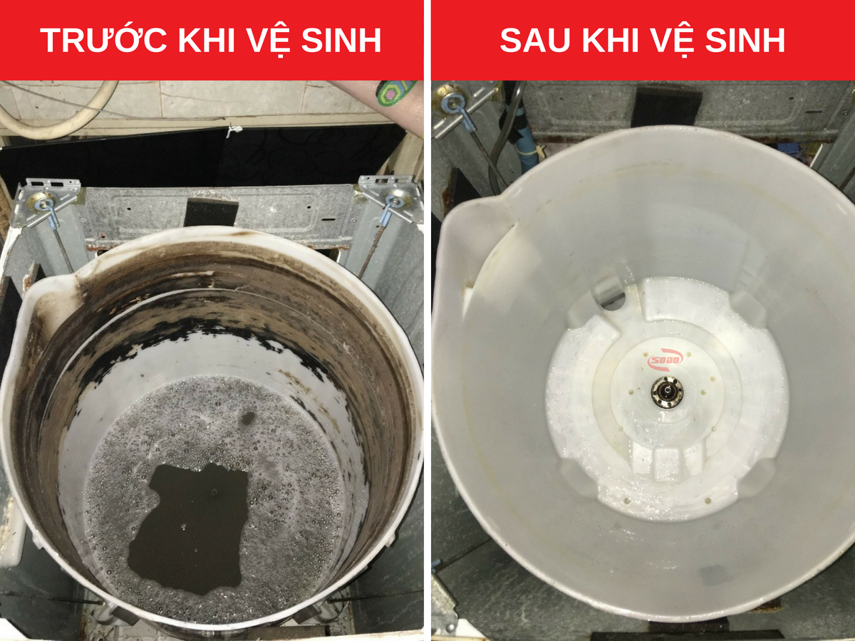 Dịch vụ vệ sinh máy giặt