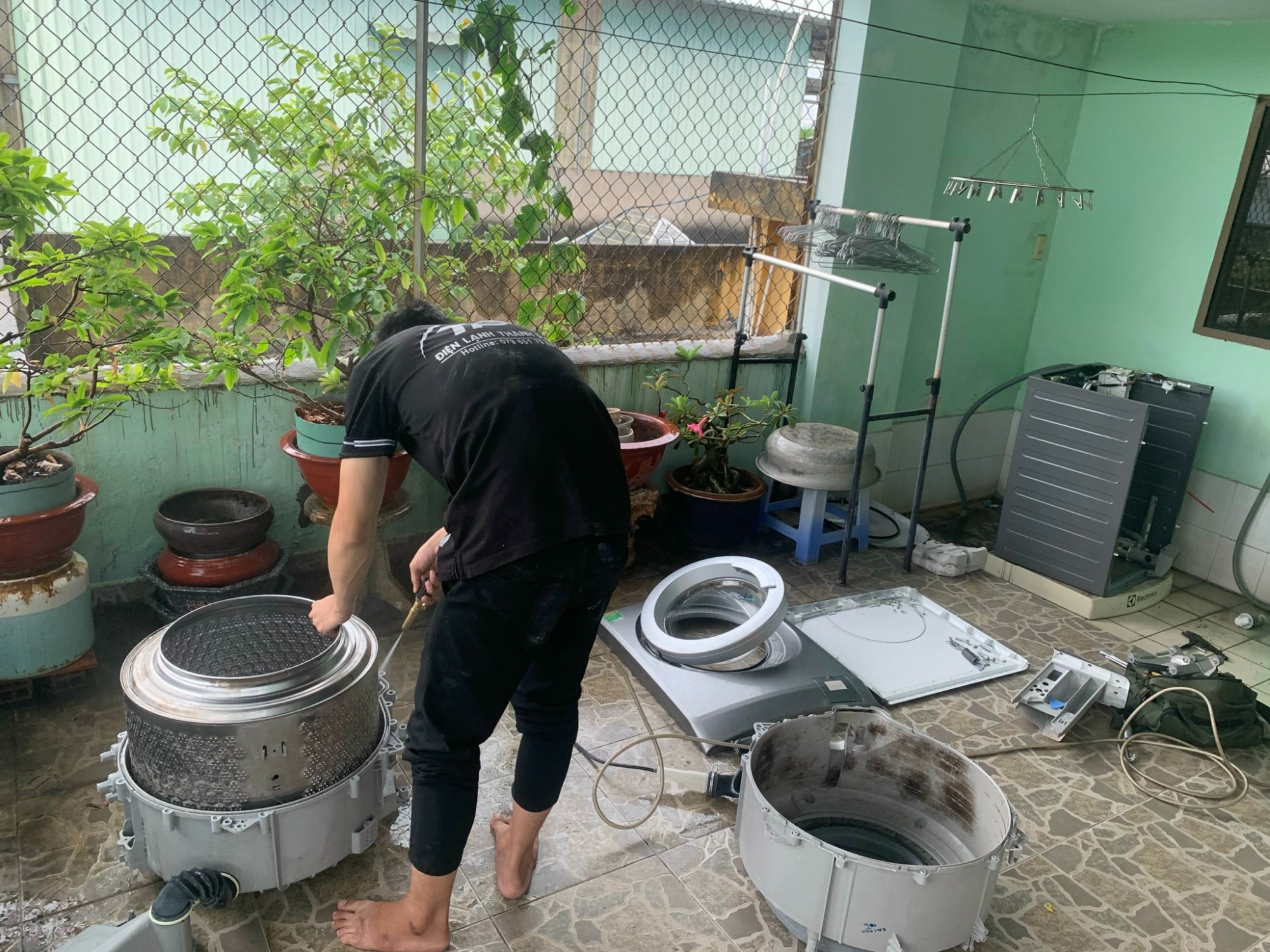 Dịch vụ vệ sinh máy giặt